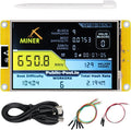 Freenove Bitcoin Miner Solo Lottery Miner, ESP32 CYD 4.0" Touch Display 320x480 Pixel TN Screen ST7796 Driver, Dual-core 32-bit 240 MHz Microcontroller WiFi+BT Programmable, Code Tutorial