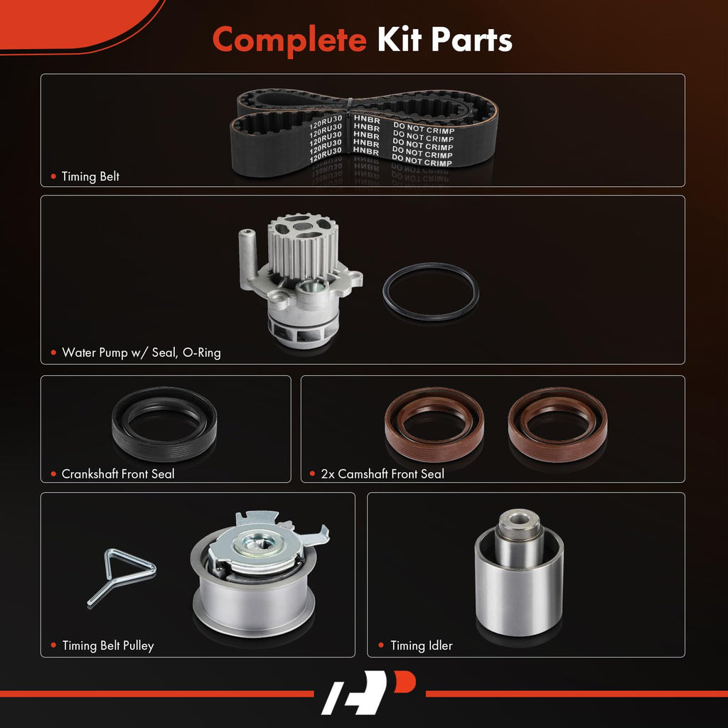 A-Premium Engine Timing Belt Kit with Water Pump