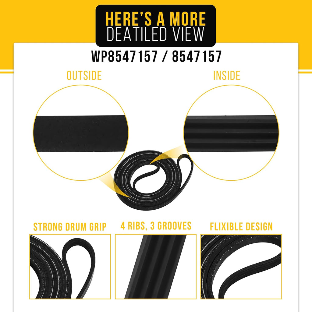 Dryer Belt for Whirlpool WED8600YW1