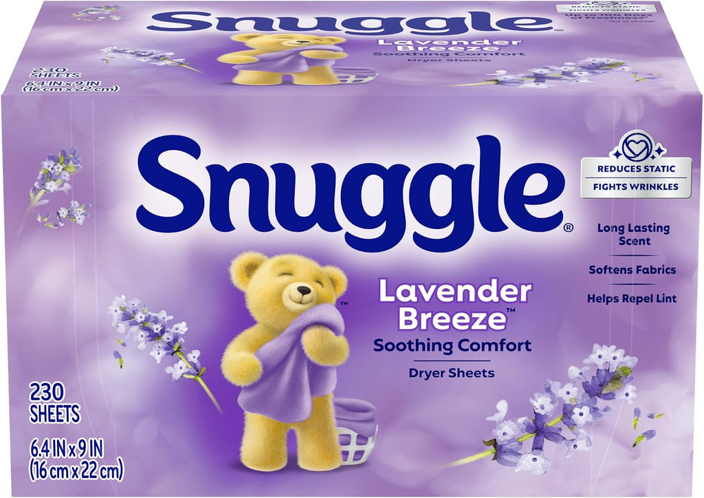 Lavender Breeze Dryer Sheets, 230 Count