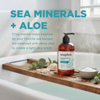 Sea Minerals & Aloe Liquid Hand Soap - Moisturizing Hand Wash - 3pk