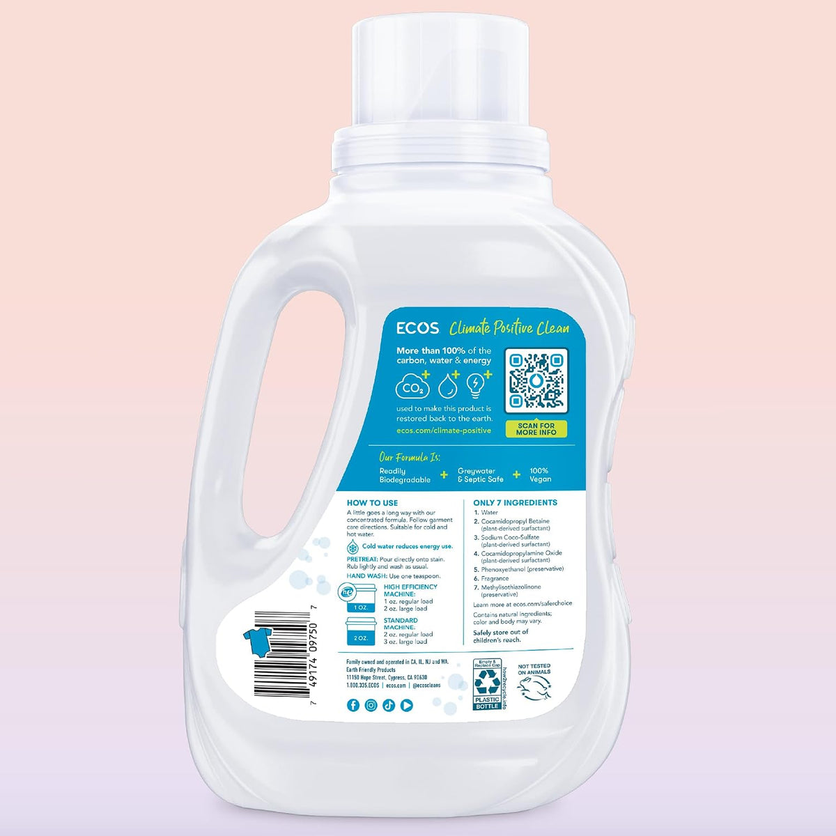 Laundry Detergent Liquid, Magnolia Lily, 50 Fl Oz (Pack of 2)