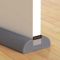 Under Door Draft Stopper, 36 Inch Adjustable Door Gap Filler, Gray | Dual-Sided Soundproof Door Sweep for Blocking