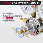 ARCCAPTAIN Oxygen Acetylene Regulators CGA540 CGA510 Set