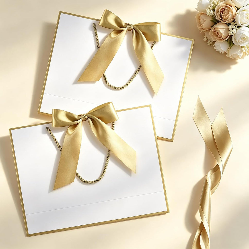 Gift Bags with Handles, 11" Small Gift Bags with Tissue Paper
