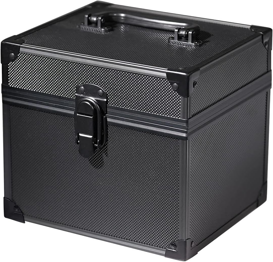 Graded Card Slab Storage Box Fits 44 PSA/BGS/FGS/SGC Graded Cards - Top Loader Card Holder Case Collector Box for