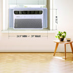 14,000 BTU Window Air Conditioner, Wi-Fi Smart App Control