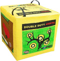 Double Duty 450 FPS Cube Field Point Archery Bag Target, Yellow | Portable Backyard Hunting Practice with Traditional