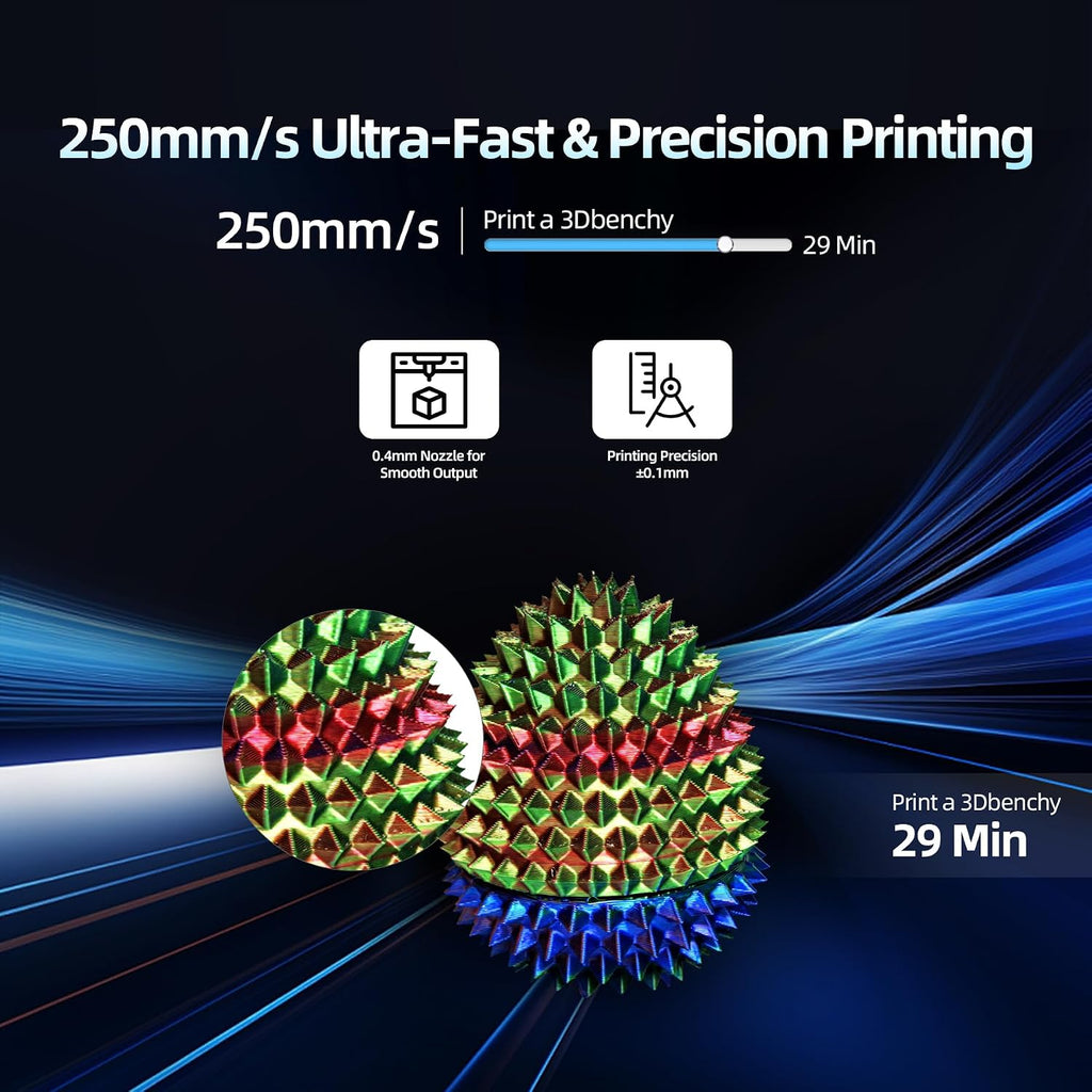 3D Printer for Kids & Beginners, High-Speed Mini 3D Printer | Auto-Leveling, Fully Open Source Pre-Assembled STEM