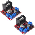 2PCS L298N Motor Drive Controller Board Dual H Bridge DC Stepper Robot Stepper Motor Control and Drives Module