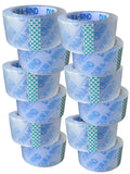 Durabind Heavy Duty Packing Tape 12 Pack. Rolls are 60 Yards x 2in. Tough Clear Tape for Shipping, Packing, Moving