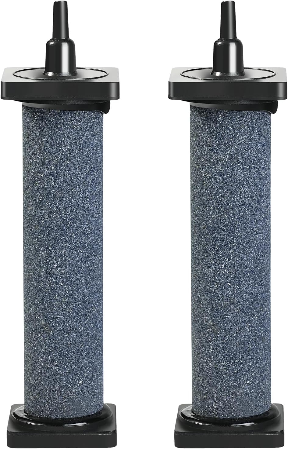 Aquarium 5 inch Air Stone Cylindrical 2 Pack, Large Airstone, Aerator Bubble Diffuser, Air Pump Accessories for