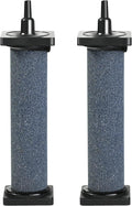 Aquarium 5 inch Air Stone Cylindrical 2 Pack, Large Airstone, Aerator Bubble Diffuser, Air Pump Accessories for