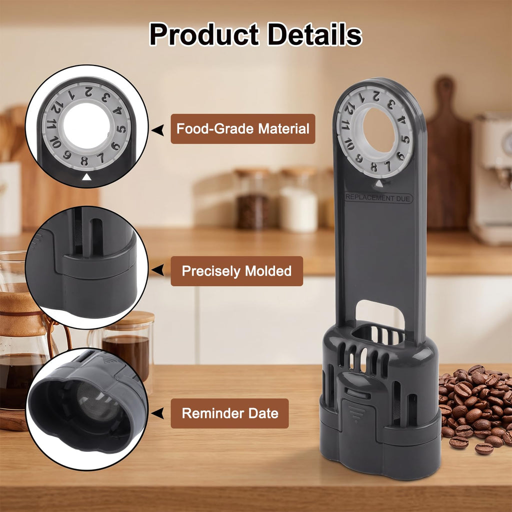 Water Filter Cartridges & Filter Holder Coffee Machine Filter Replacement, Water Filter Holder(Bracket)