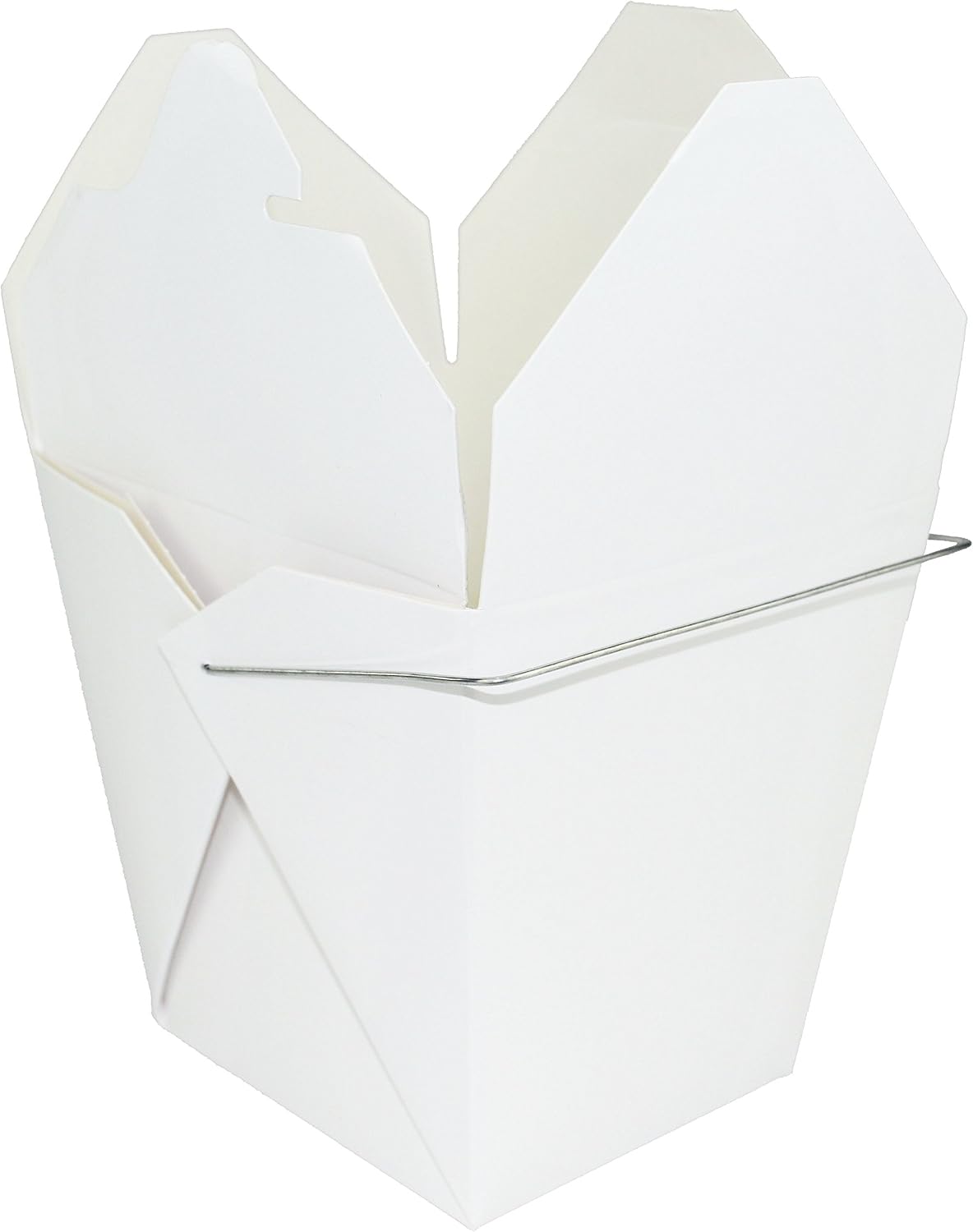 Chinese Take Out Food Boxes 32 Oz (1 Quart) 25 Pack - White
