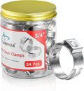 AKIHISA 54PCS 3/4 Pex Crimp Rings for PEX Fitting Pipe Tubing Connections