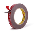 3M Double Sided Tape, Heavy Duty, 1/2” x 18Ft, Gray