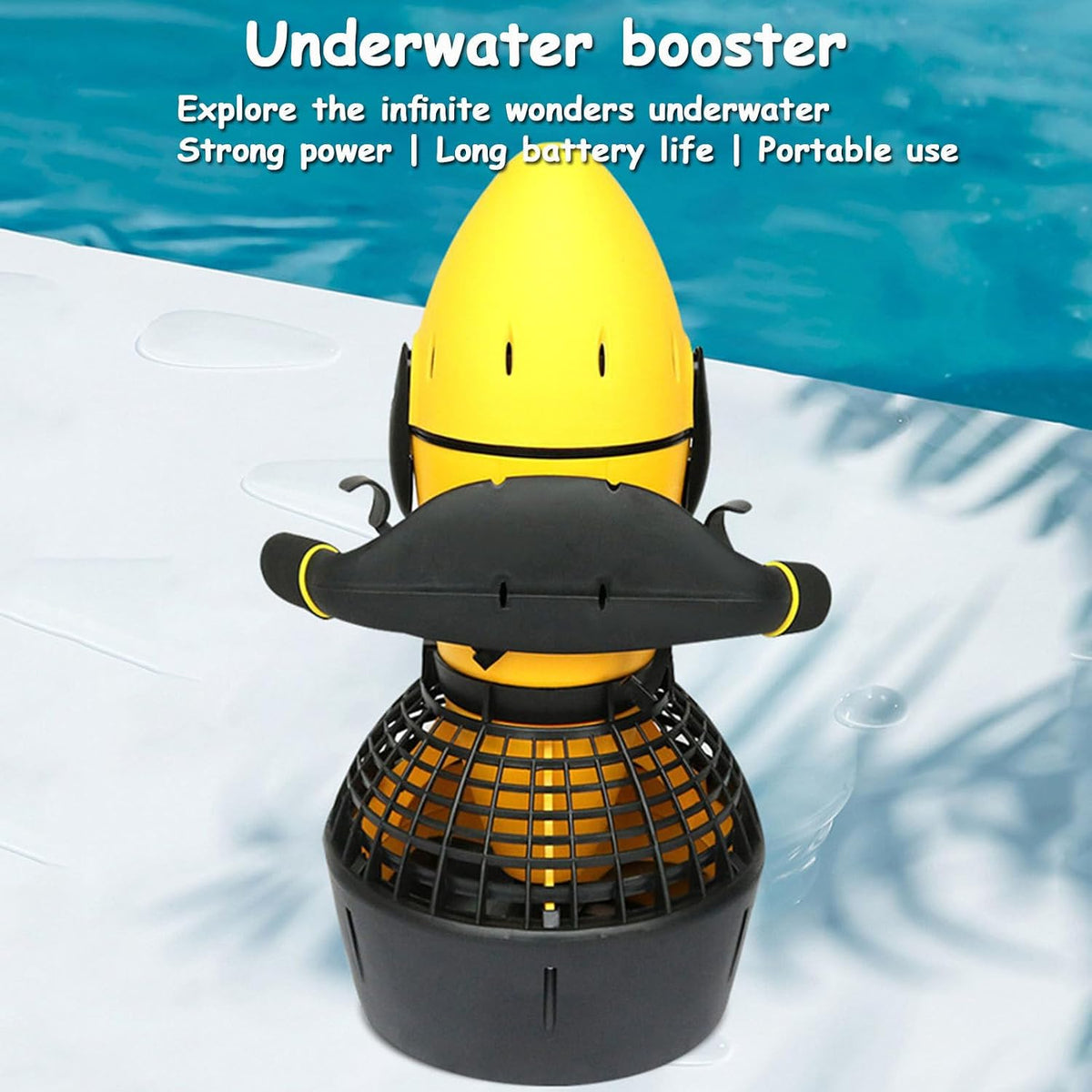 Underwater Sea Scooter Scuba Diving Swimming Boosters for Adults Explorer, Lead-Acid Batteries Lake Ocean Pool Under