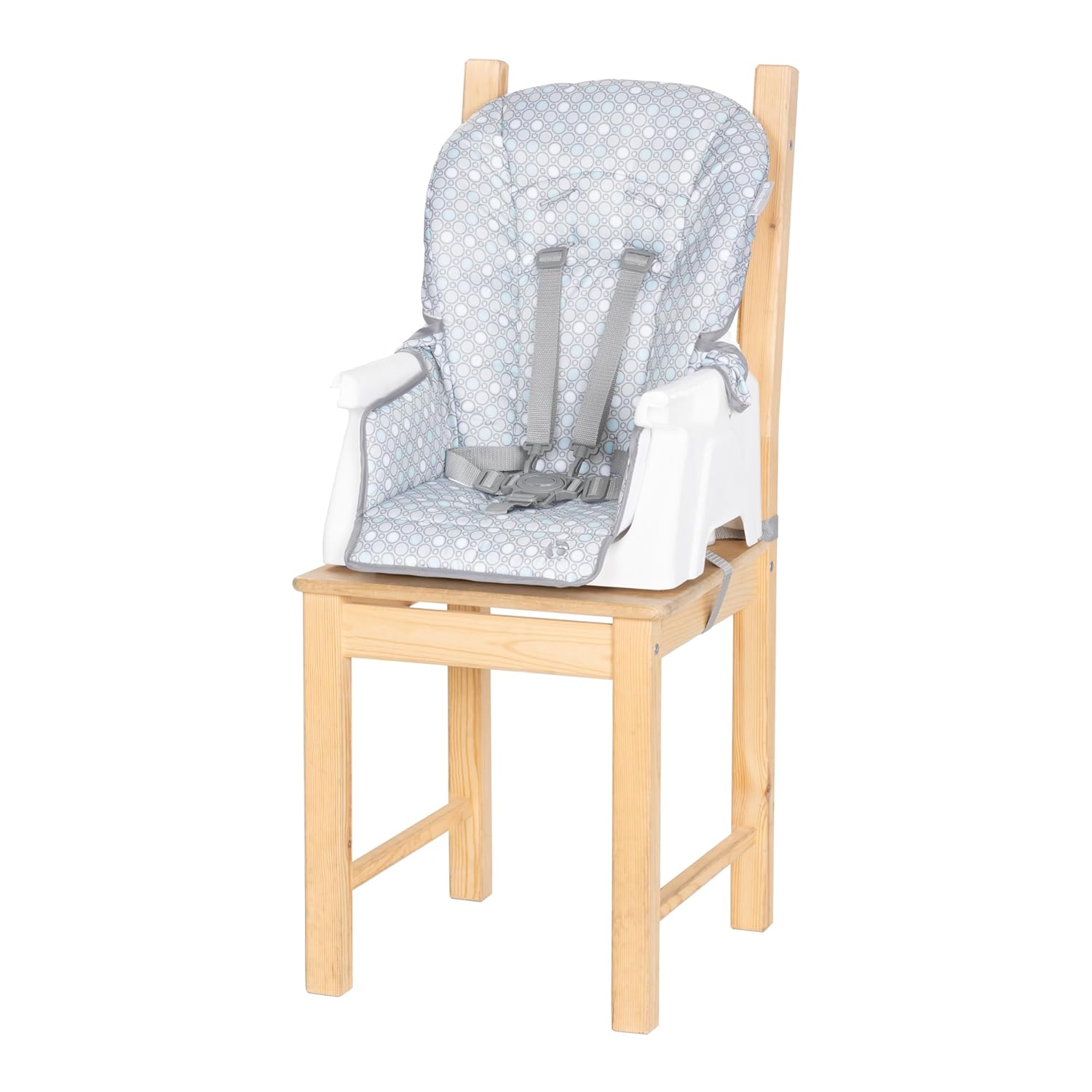Adapt SpaceSaving Booster High Chair, Elephant Meadow Coral