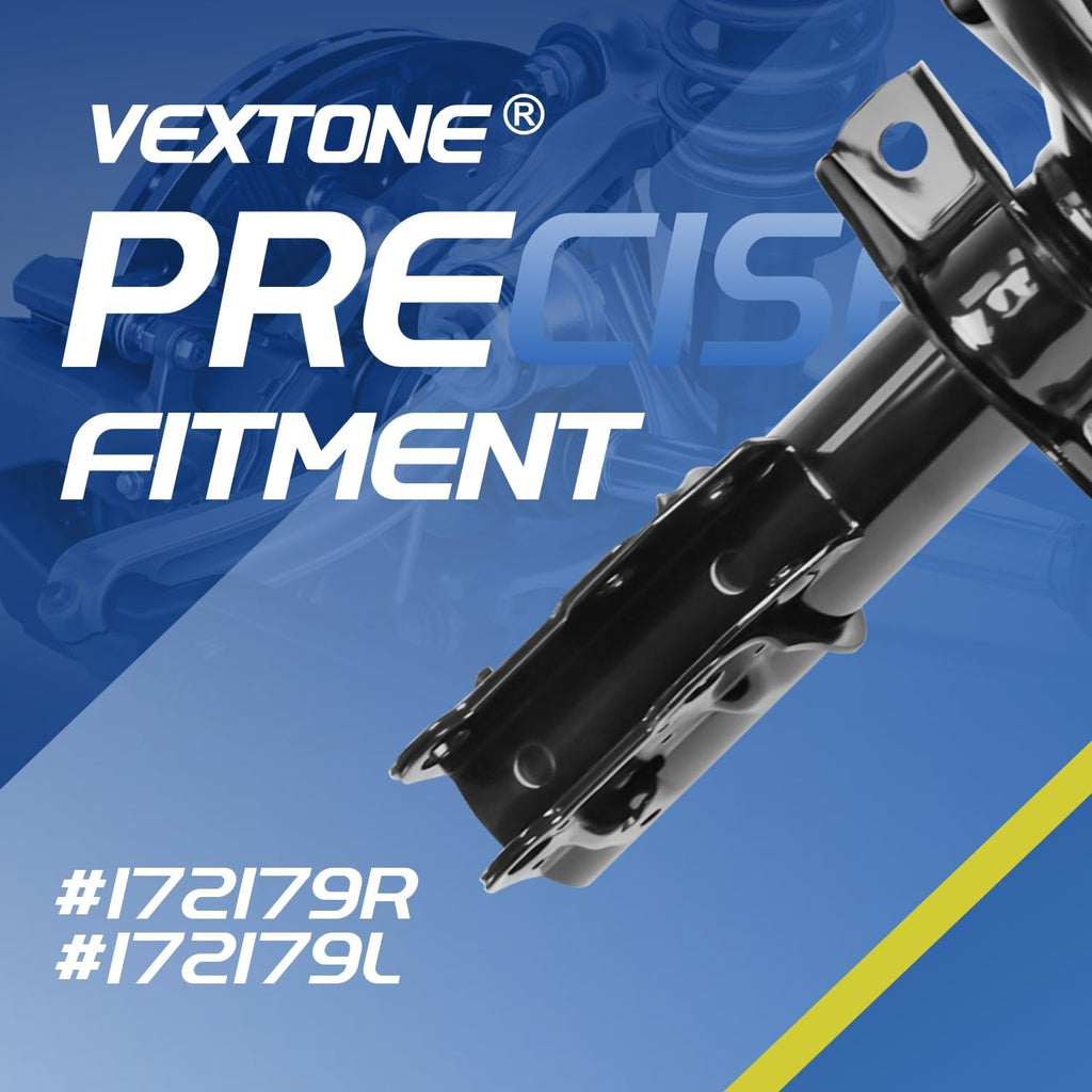 Vextone 2x Front Struts and Shocks Fit for 2005-2010 Chevy Cobalt (NO SS)