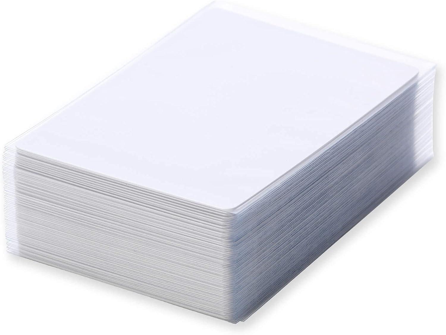 Soft Penny Sleeves (400 Pack) Clear for Trading Cards TCG | Fits standard-size TCG cards for daily storage. Soft