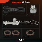 A-Premium Engine Timing Belt Kit w/Water Pump Compatible with Nissan