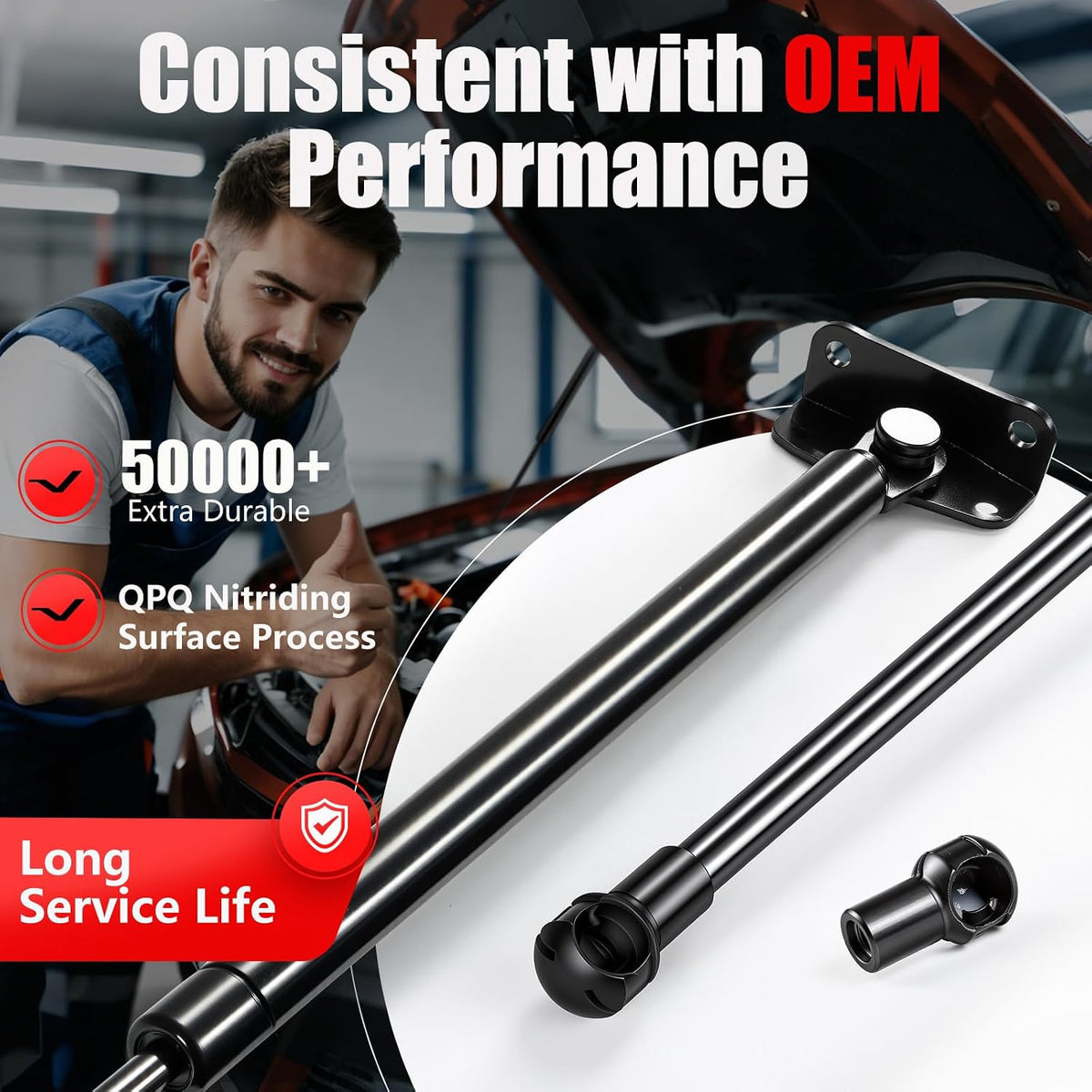 Vepagoo Rear Hatch Struts for Subaru Impreza/XV Crosstrek 2012-2016
