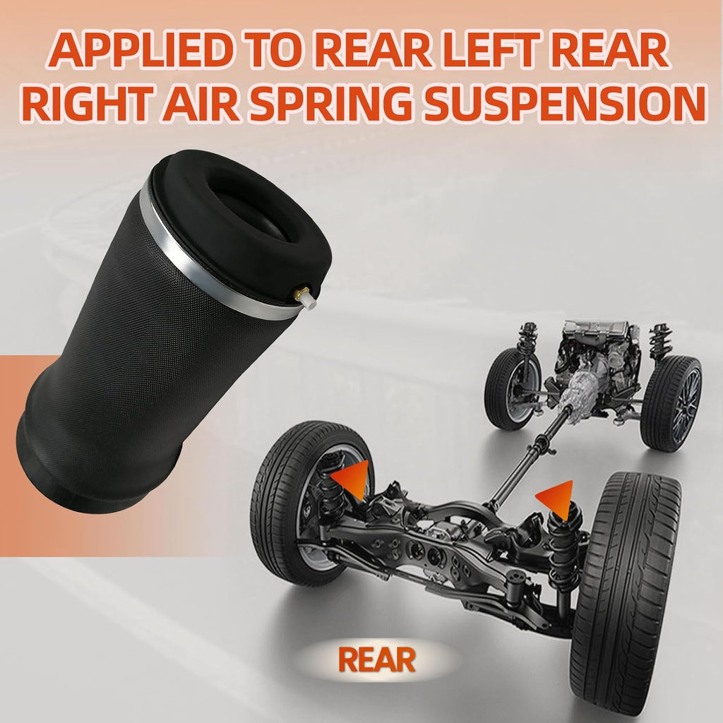 Air Suspension Spring Bag Rear Compatible with 2011-2015 Grand Cherokee, OEM Number Replace 68029912AE, 68029911AB, 68029912AC, 68029912AD