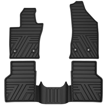 Floor Mats for 2017-2026 Jeep Compass, Black