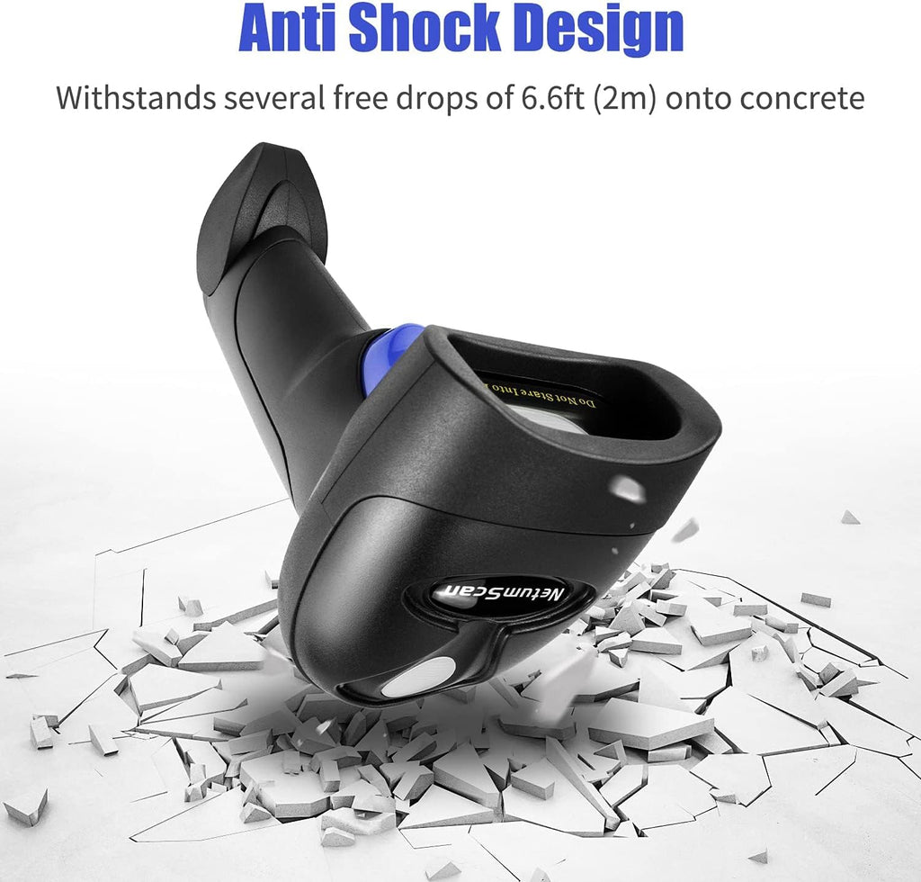 USB 1D Barcode Scanner, Handheld Wired CCD Barcode Reader | Supports Screen Scan UPC Bar Code Reader for Warehouse