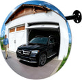 Convex Mirror 11.65" Adjustable Acrylic Wide Angle View Traffic Mirror for Bedroom Enhanced Security Coverage in