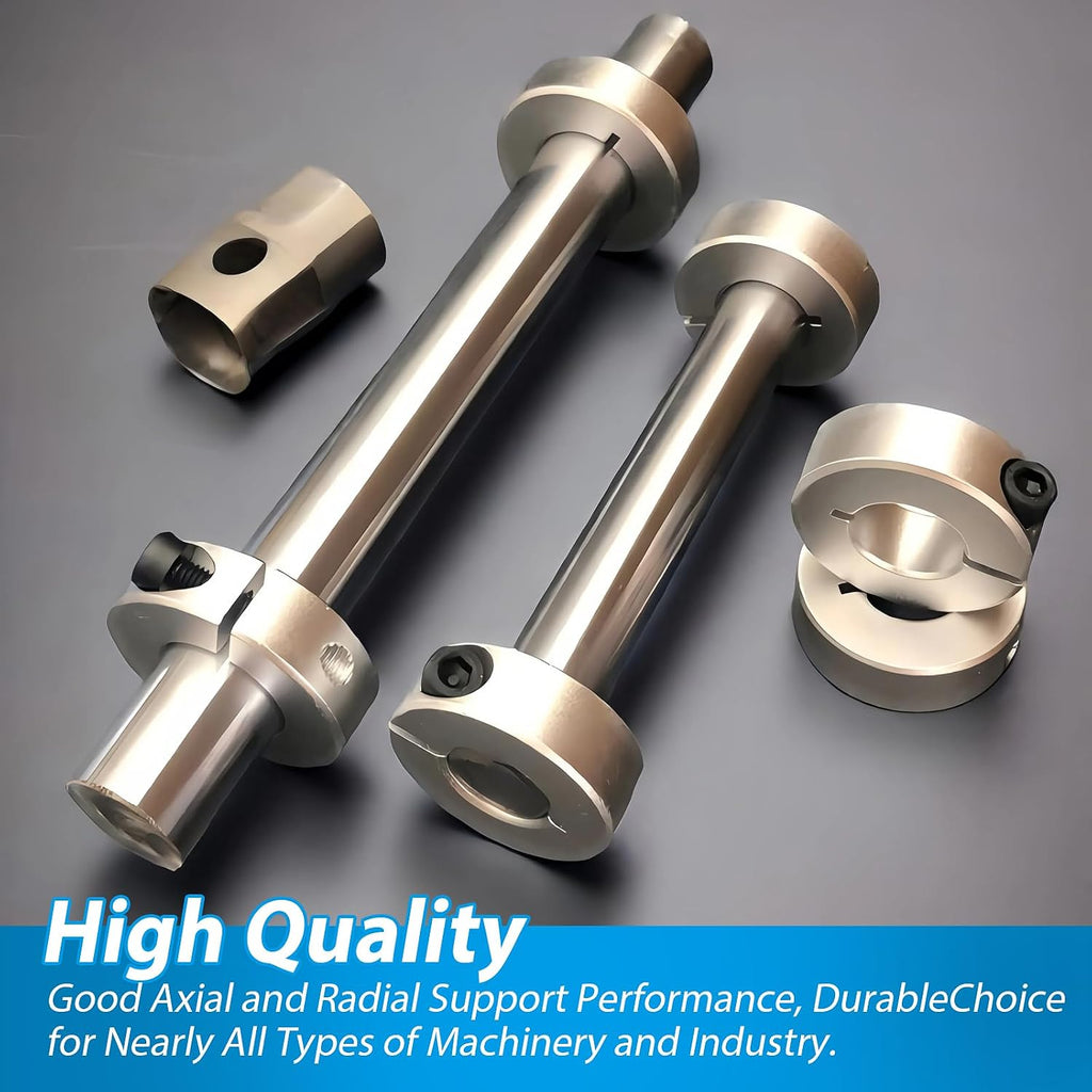 Split Shaft Collar, 4Pcs 12mm Aluminum One Piece Shaft Locking Collars, 12mm Bore Diameter, 30mm OD, 10mm Thickness, with M4 Set Screws