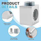 4 Pieces 250 MCM Circuit Breaker Ground Lugs, Aluminum Lug Kit