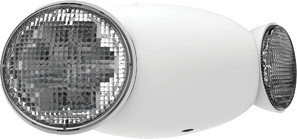 Compass CU2RC Hubbell Lighting LED 2 Head Emergency Light with Remote Capacity, White,Black