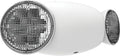 Compass CU2RC Hubbell Lighting LED 2 Head Emergency Light with Remote Capacity, White,Black