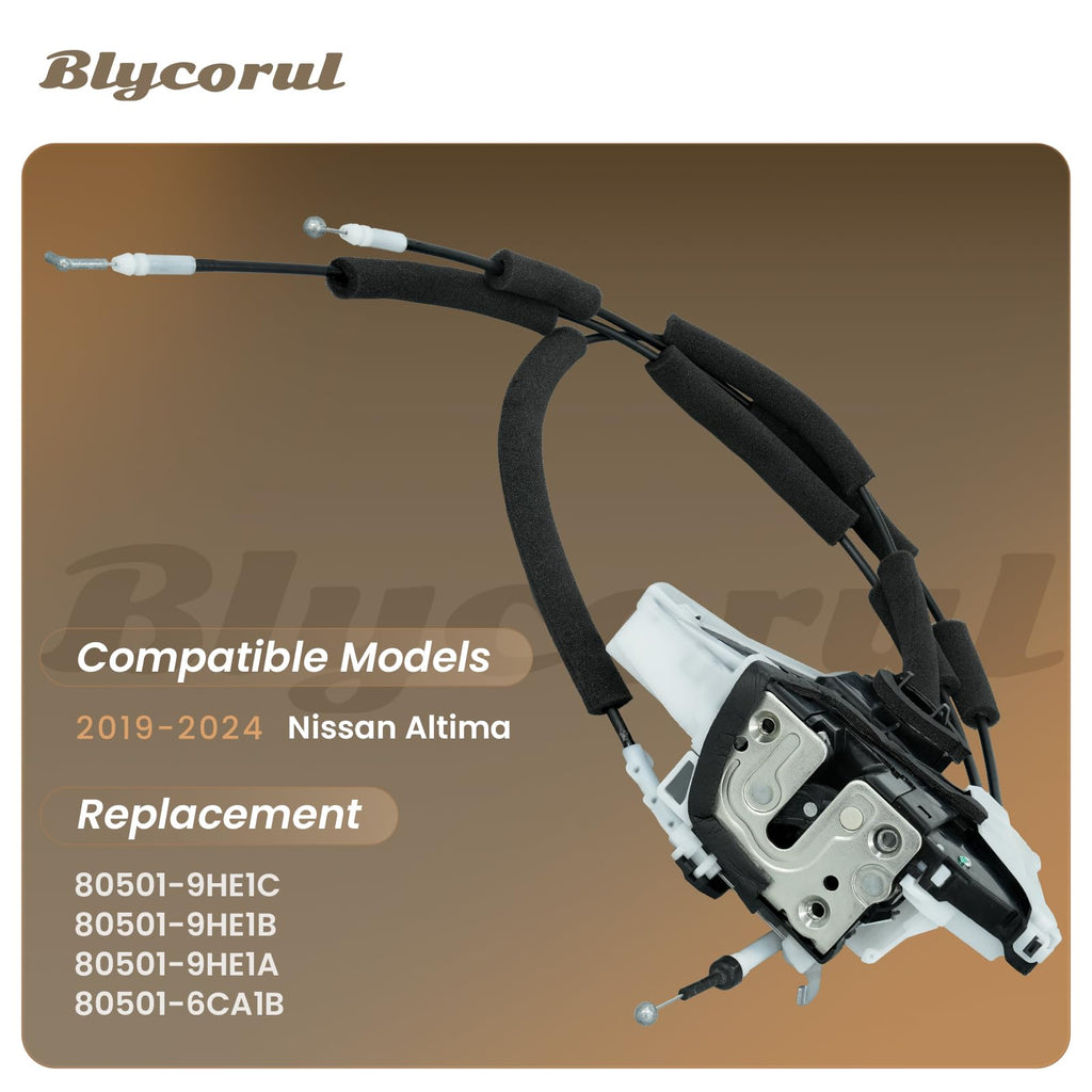 Blycorul Front Driver Side Door Lock Actuator for Nissan Altima
