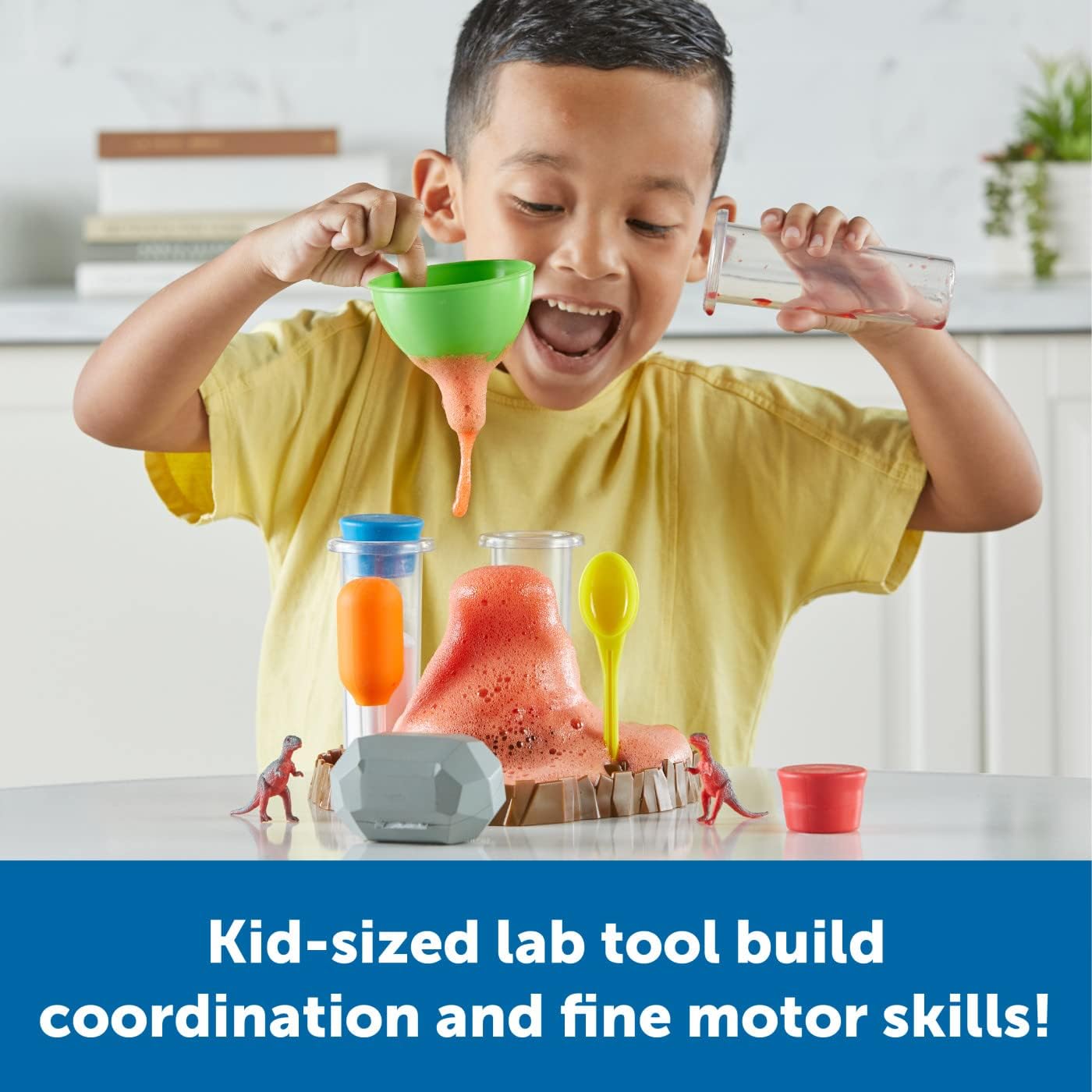 Fizzy Volcano Preschool Science Lab | Preschool Science Kits, Experiments for Kids, STEM Toys, Classroom Must Haves