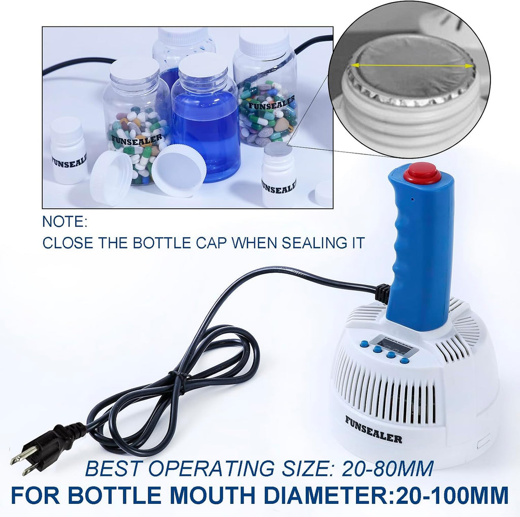 Induction Heat Sealer, Bottle Cap Sealing Machine, Bottle Film Sealer