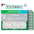 15x15x1 Air Filter MERV 8 Dust & Allergy Defense (12-Pack)