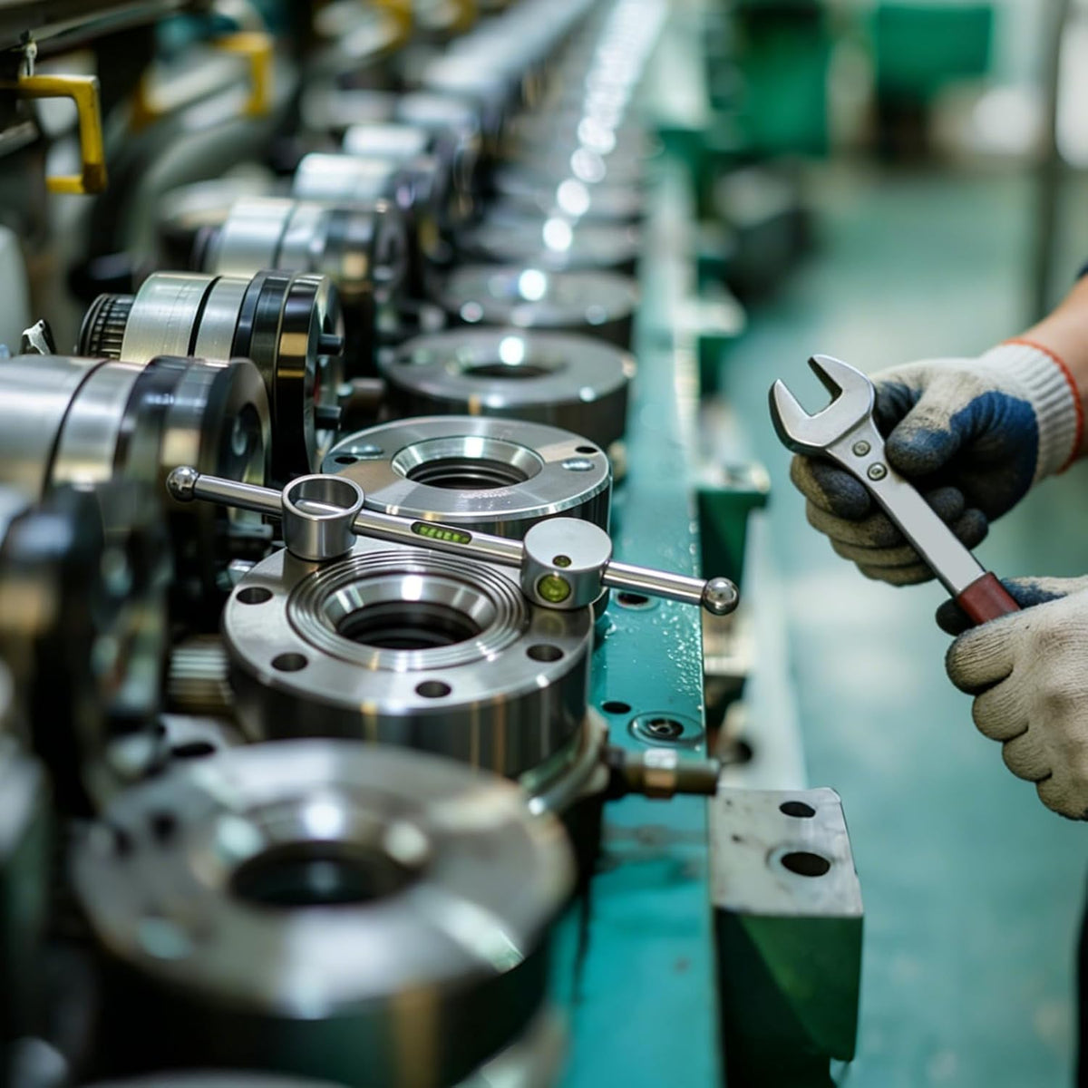 Flange Aligner for Threaded Pipe - Fits Flanges with 1/2” to 1-7/16” Diameter Holes, Pipe Flange Leveler