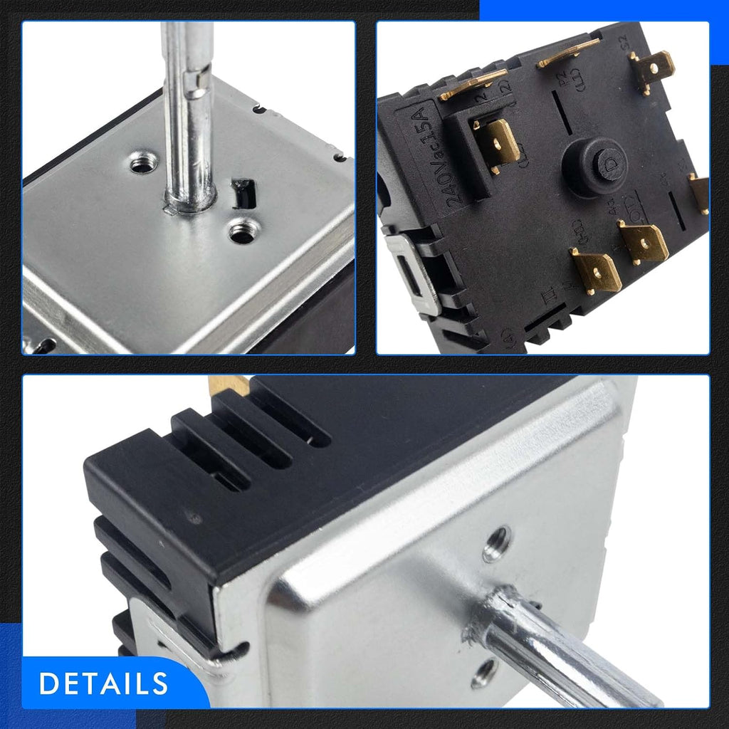 DG44-01006A Surface Element Control Switch Compatible with Samsung Range