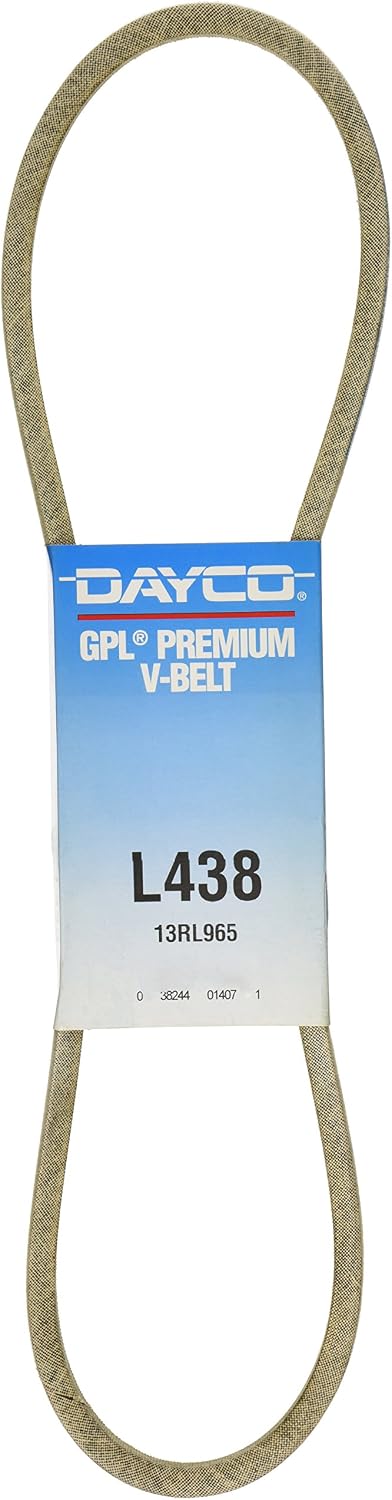Dayco L438 V Belts, Black