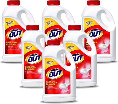 Powder Rust Stain Remover, Remove and Prevent Rust Stains in Bathrooms, Kitchens, Appliances, Laundry, and Outdoors