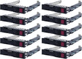 10-Pack Hard Drive Tray Caddy 2.5 SSD Caddy 651687-001 651699-001