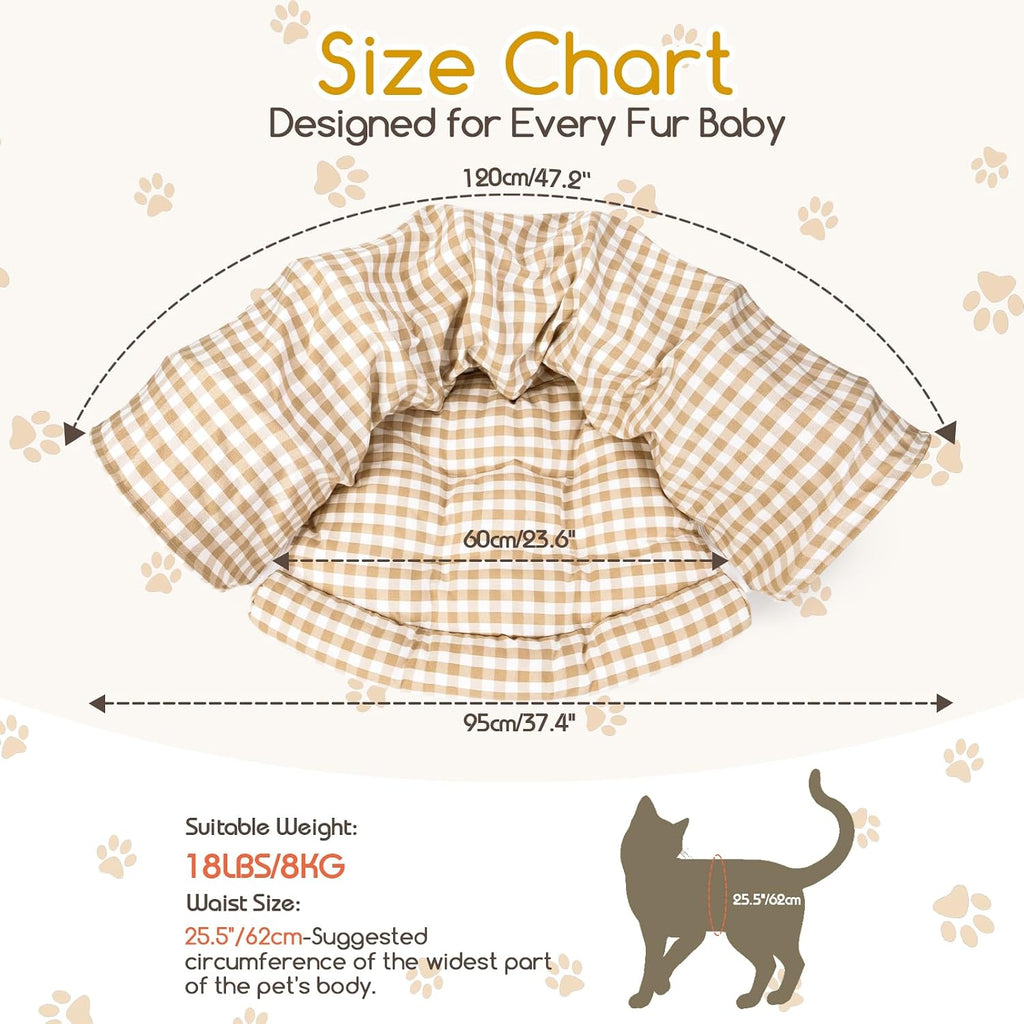 Bunny Tunnel Bed, Collapsible Tunnel Tubes with Removable Bed