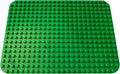 Green Building Block Base Plate, 15 x 10.5 Inch, Compatible w/Large Blocks