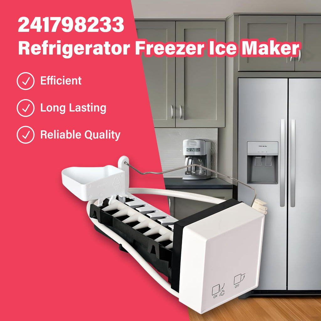241798233 Refrigerator Freezer Ice Maker Fits for Frigidaire Electrolux