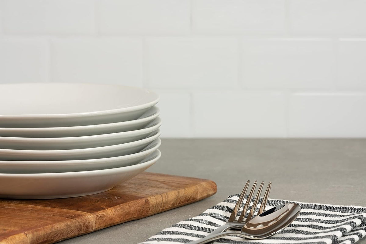 Simply White 7.5" Coupe Salad Plate, Set of 6