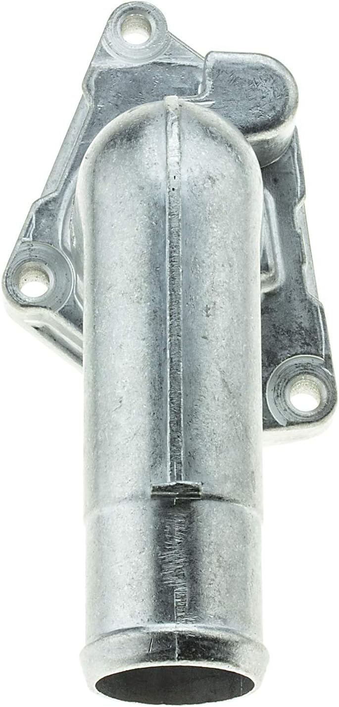 MotoRad 662-180 Thermostat Silver Engine Coolant Thermostat Housing Assembly Fits Nissan Murano 08–14 Maxima 09 Pathfinder 13–15 Altima 07–14 Quest 11–14 Infiniti QX60 14–20 21200JA10A