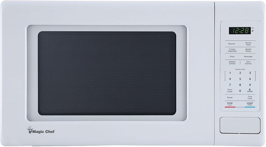 0.9 cu. ft. 900 Watt Countertop Microwave in White